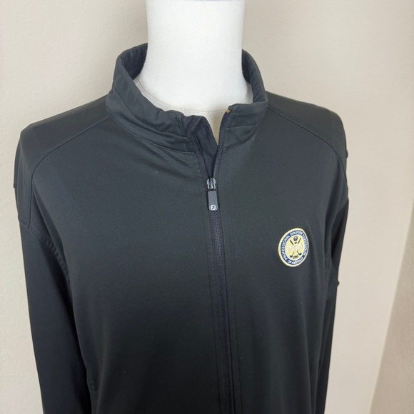 Footjoy by Dryjoys full zip mens golf jacket | PGA patch | size L - Picture 3 of 9